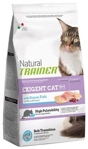 TRAINER Корм для кошек Natural Exigent Cat with Ocean fish фото