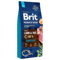 Brit Корм для собак Premium by Nature Sensitive Lamb & rice