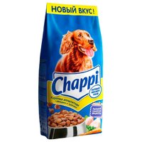 Chappi Корм для собак Сухой корм Курочка аппетитная с овощами и травами