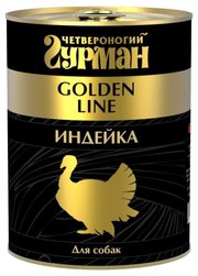 Четвероногий Гурман Корм для собак Golden line Индейка натуральная в желе фото