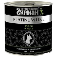 Четвероногий Гурман Корм для собак Platinum line Рубец говяжий в желе