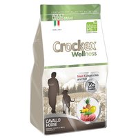 Crockex Корм для собак Wellness Adult Medio-Maxi конина с рисом