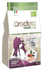 Crockex Корм для собак Wellness Adult Medio-Maxi кролик с рисом фото