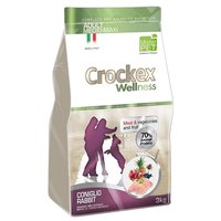 Crockex Корм для собак Wellness Adult Medio-Maxi кролик с рисом