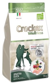 Crockex Корм для собак Wellness Adult Medio-Maxi утка с рисом фото