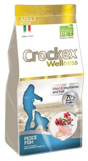 Crockex Корм для собак Wellness Adult Mini рыба с рисом фото