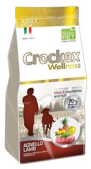 Crockex Корм для собак Wellness Adult Mini ягненок с рисом фото