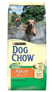 DOG CHOW Корм для собак Adult с курицей для взрослых собак фото