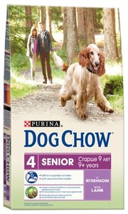 DOG CHOW Корм для собак Senior с ягненком для собак пожилого возраста фото