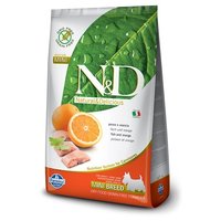 Farmina Корм для собак N&D Grain-Free Canine Fish & Orange Adult Mini