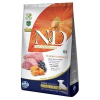 Farmina Корм для собак N&D Grain-Free Canine Pumpkin Lamb & Blueberry Puppy Mini