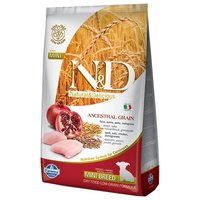 Farmina Корм для собак N&D Low-Grain Canine Chicken & Pomegranate Puppy Mini