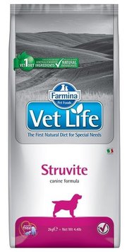 Farmina Корм для собак Vet Life Canine Struvite фото