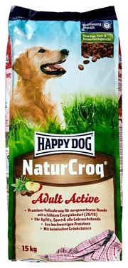 Happy Dog Корм для собак NaturCroq Active для взрослых собак всех пород фото