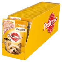 Pedigree Корм для собак Для взрослых собак мелких пород с курицей паштет