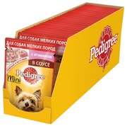 Pedigree Корм для собак Для взрослых собак мелких пород с ягненком в соусе фото