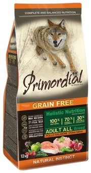 Primordial Корм для собак Grain Free Adult All Breed Chicken Salmon фото