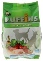 Puffins Корм для собак Сухой корм для собак Мясное ассорти фото