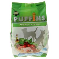 Puffins Корм для собак Сухой корм для собак Мясное ассорти