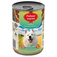 Родные корма Корм для собак Жареха мясная по-двински