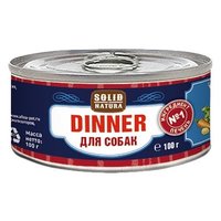 Solid natura Корм для собак Dinner для собак - Печень