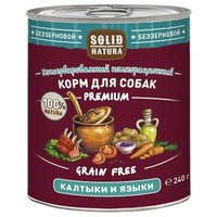 Solid Natura Корм для собак Premium для собак - Калтыки и языки