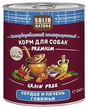 Solid Natura Корм для собак Premium для собак - Сердце и печень фото