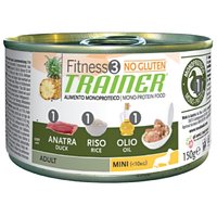 Trainer Корм для собак Fitness3 No Gluten Adult Mini Duck and rice canned