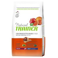 Trainer Корм для собак Natural Adult Medium Dry-Cured Ham and rice dry