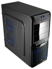 AeroCool Корпус V3X Evil Blue Edition Black фото