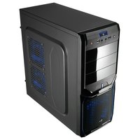 Aerocool Корпус V3X Evil Blue Edition Black