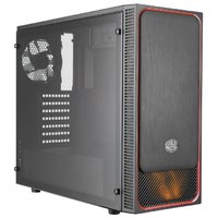 Cooler master Корпус MasterBox E500L (MCB-E500L-KA5N-S01) w/o PSU Black/red