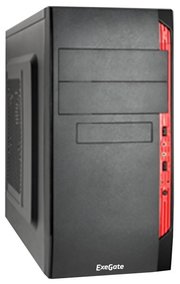 ExeGate Корпус QA-410 350W Black фото