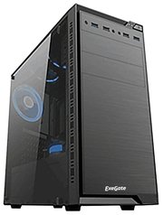 ExeGate Корпус QA-412U 350W Black фото