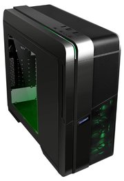 GameMax Корпус G536 Black/green фото