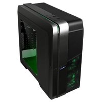 Gamemax Корпус G536 Black/green