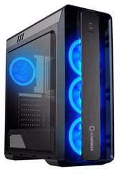 GameMax Корпус Moonlight Black/blue фото