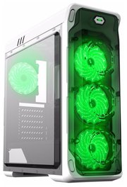 GameMax Корпус StarLight White/green фото