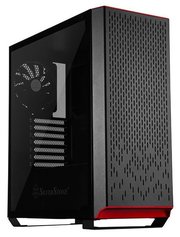 SilverStone Корпус PM02B-G Black фото