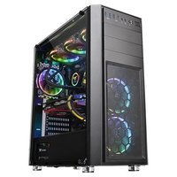 Thermaltake Корпус Versa H26 TG (CA-1J5-00M1WN-00) Black