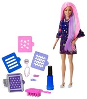 Barbie Кукла Цветной сюрприз с розовыми волосами фото