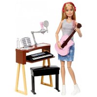 Barbie Кукла Музыкант с гитарой и синтезатором