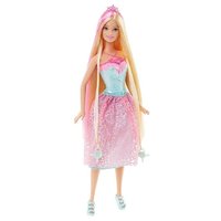 Barbie Кукла Принцесса с бесконечно длинными волосами