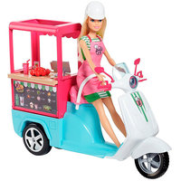 Mattel Кукла Barbie FHR08 Барби Бистро-скутер