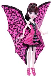 Monster High Кукла Дракулаура в трансформирующемся наряде фото