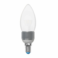 Uniel LED-C37P-5W/WW/E14/FR/DIM