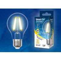 Uniel LED-A60-7W/WW/E27/CL/DIM GLA01TR