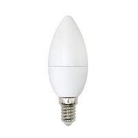 Uniel LED-C37-6W/WW+NW/E14/FR PLB01WH