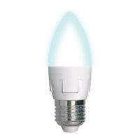 Uniel LED-C37 7W/NW/E27/FR PLP01WH