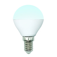 Uniel LED-G45-6W/NW/E14/FR/MB PLM11WH